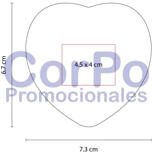 Corazón anti-stress - CorPo Promocionales