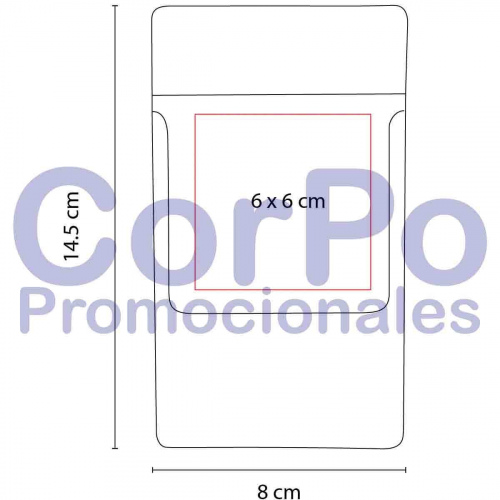 Funda protectora Cassia - CorPo Promocionales