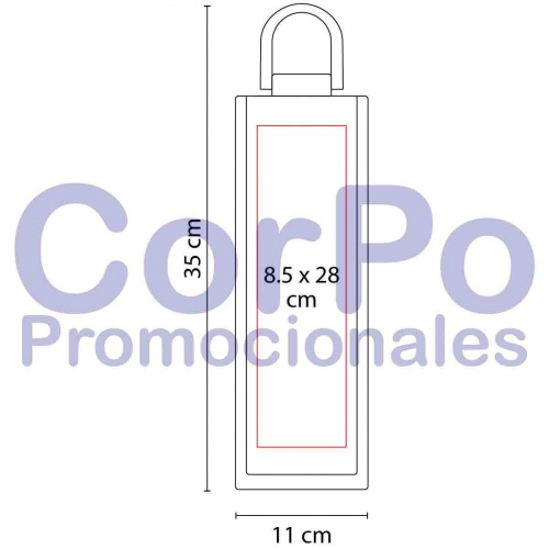 Estuche para vinos Palermo - CorPo Promocionales