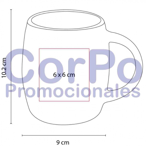 Taza Rimo - CorPo Promocionales