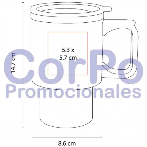 Termo Travel Mug - CorPo Promocionales