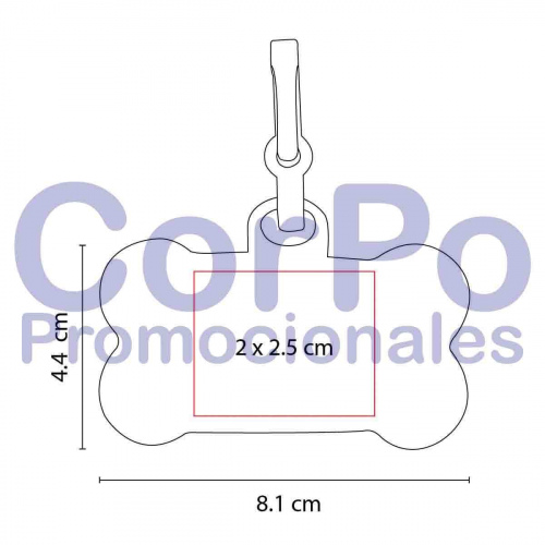 Dispensador Bone - Promocionales