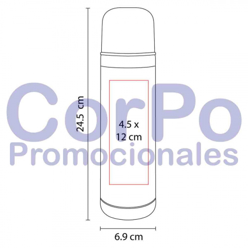 Termo Pixys - CorPo Promocionales