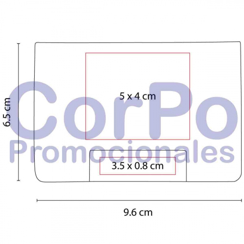 Tarjetero Iksan - CorPo Promocionales