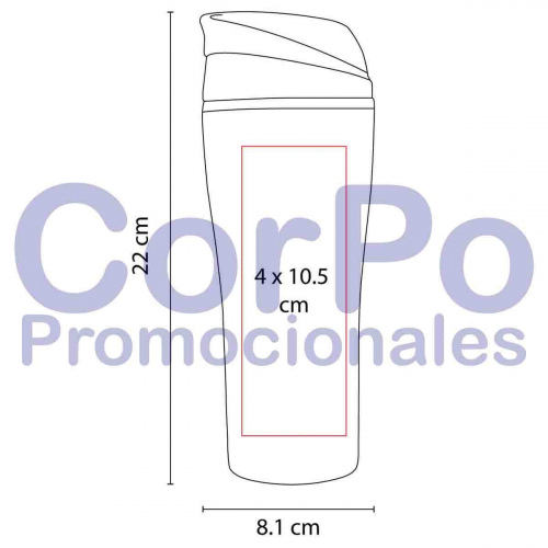 Termo Lugano - CorPo Promocionales