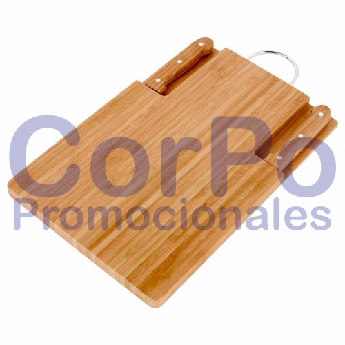 Tabla y cuchillos Jartum - CorPo Promocionales