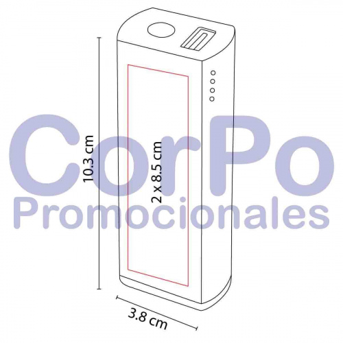 Power bank Wine Travel - CorPo Promocionales