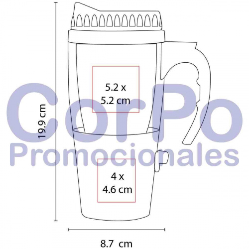 Termo Heat - CorPo Promocionales