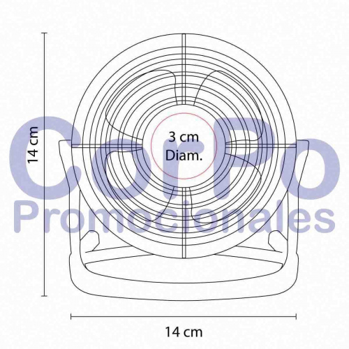 Ventilador Hava - CorPo Promocionales