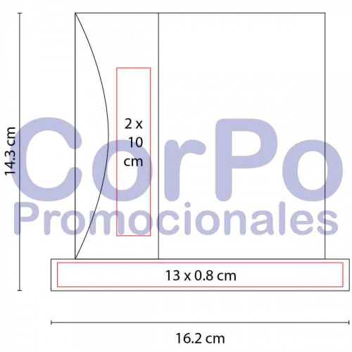 Portarretrato reloj media luna - CorPo Promocionales