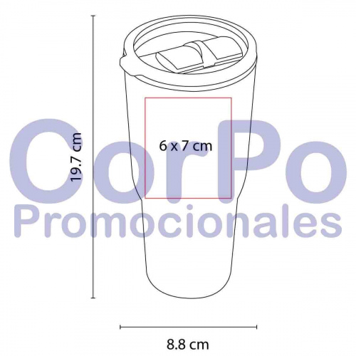 Vaso Aoba - CorPo Promocionales