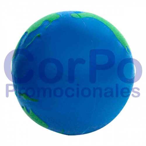 Pelota anti-stress mundo - CorPo Promocionales