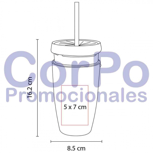 Vaso Argens - CorPo Promocionales