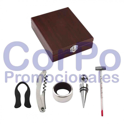 Set para vinos Mediterráneo - CorPo Promocionales