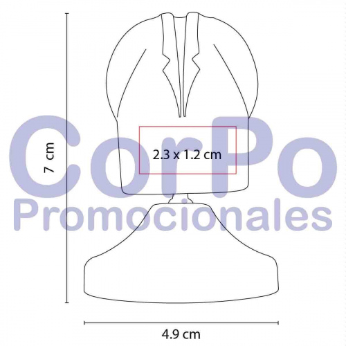  Porta plumas Doctor - CorPo Promocionales