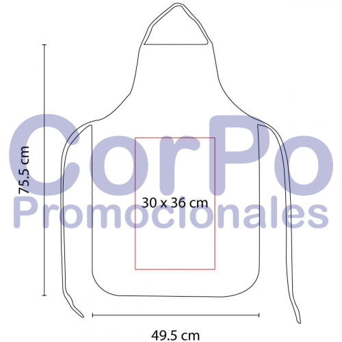 Mandil para cocina - CorPo Promocionales