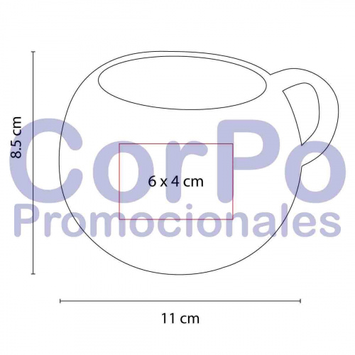 Taza de cerámica - CorPo Promocionales