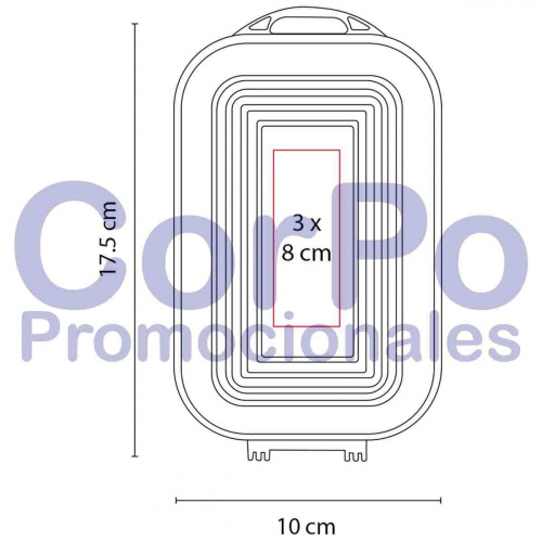 Set de herramientas Cristobal - CorPo Promocionales