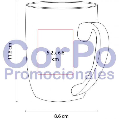 Taza Dolce - CorPo Promocionales.