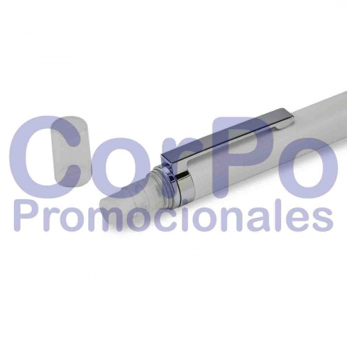 Bolígrafo Zambia con spray sanitizador - CorPo Promocionales