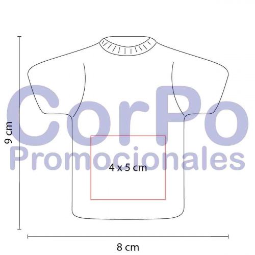 Anti-stress Camiseta - CorPo Promocionales