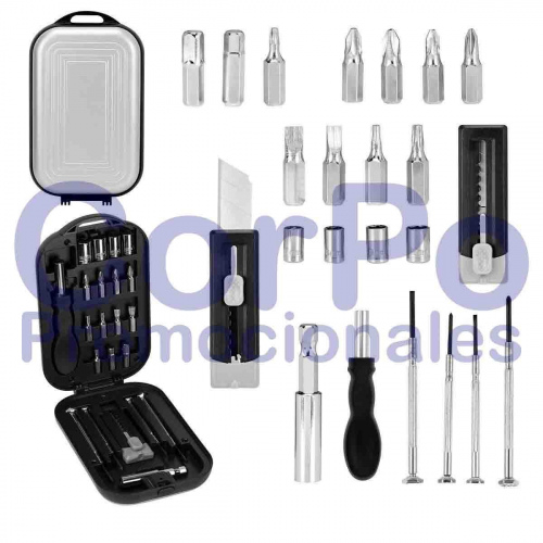 Set de herramientas Cristobal - CorPo Promocionales