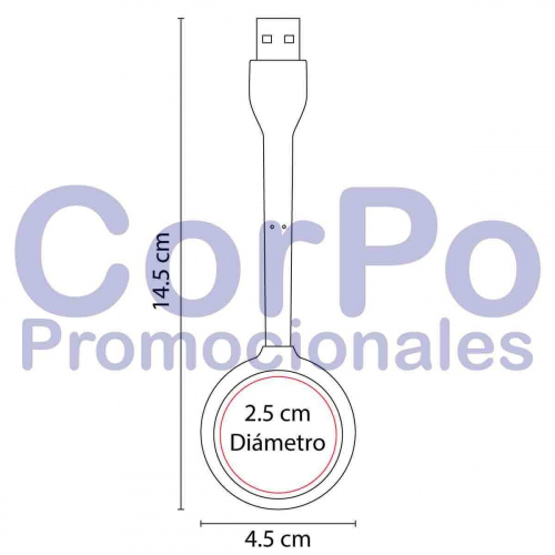 Concentrador de puertos USB Heze - CorPo Promocionales