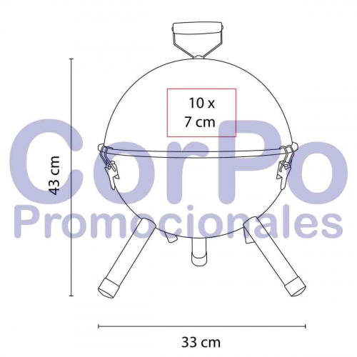 Asador Kaoko - CorPo Promocionales