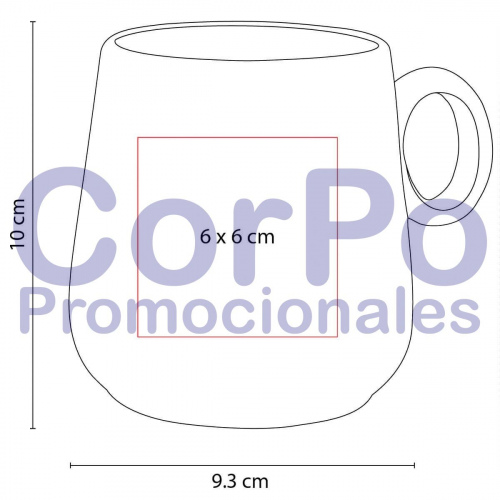 Taza Nortia - CorPo Promocionales