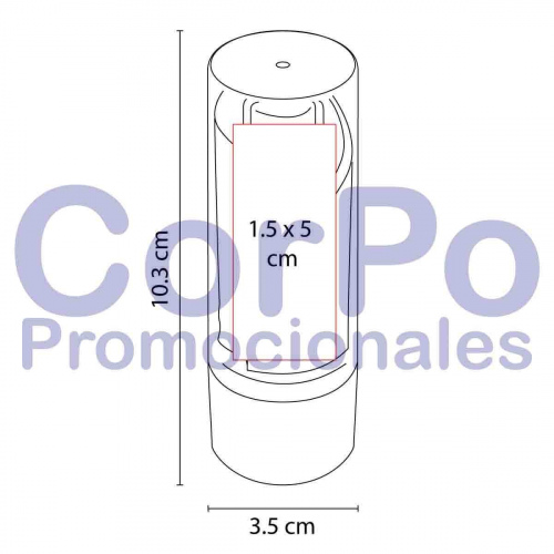 Atomizador Lugi - CorPo Promocionales