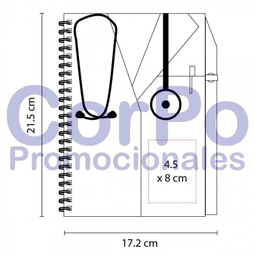 Libreta Doctor - CorPo Promocionales