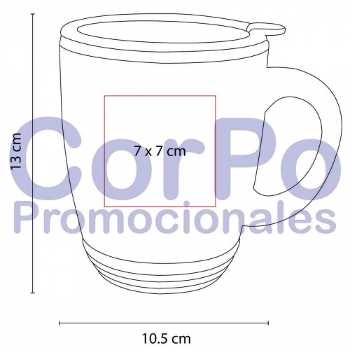 Taza Kinsale - CorPo Promocionales