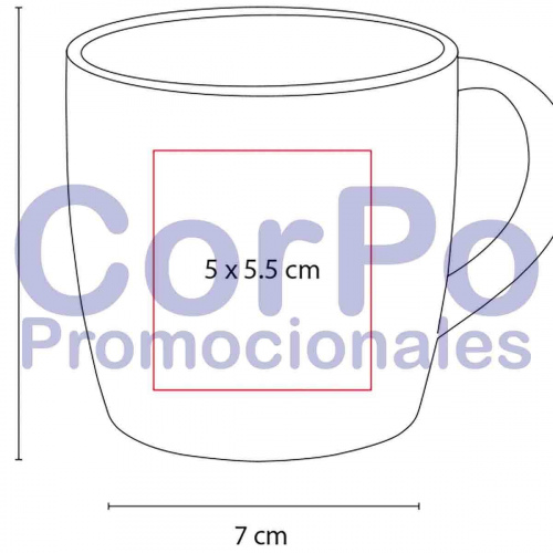 Taza de cerámica - CorPo Promocionales