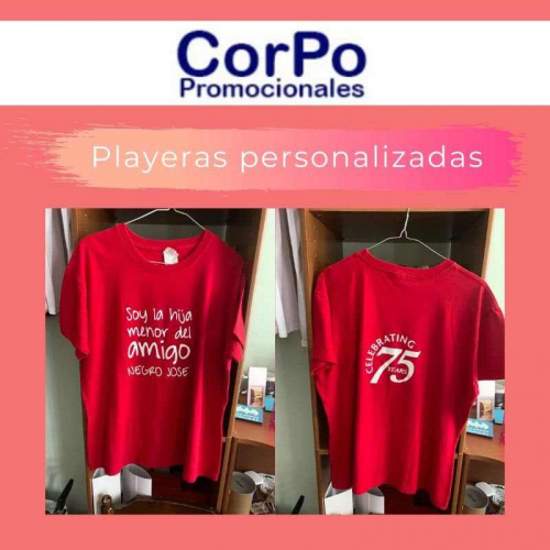 Playera personalizada