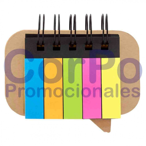 Porta notas Muham - CorPo Promocionales