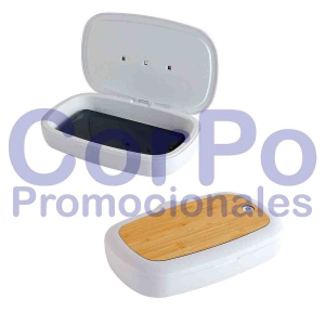 Caja con luz UV sanitizadora y cargador Nagoya