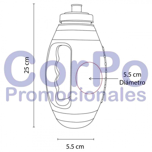 Cilindro balón de fútbol americano - CorPo Promocionales