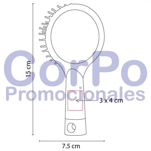 Cepillo Ziva - CorPo Promocionales