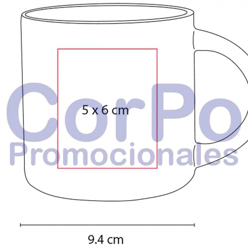 Taza de cerámica - CorPo Promocionales